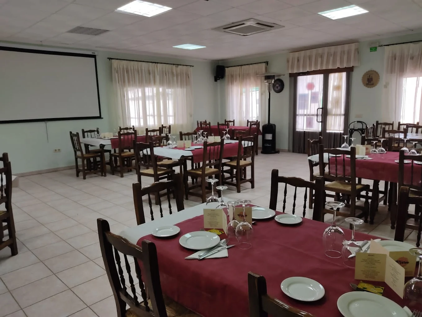 Interior del restaurante